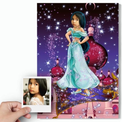 princess jasmine painting