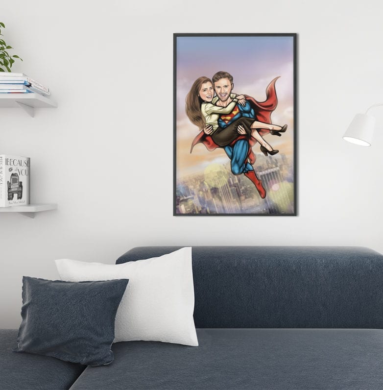 superman caricature